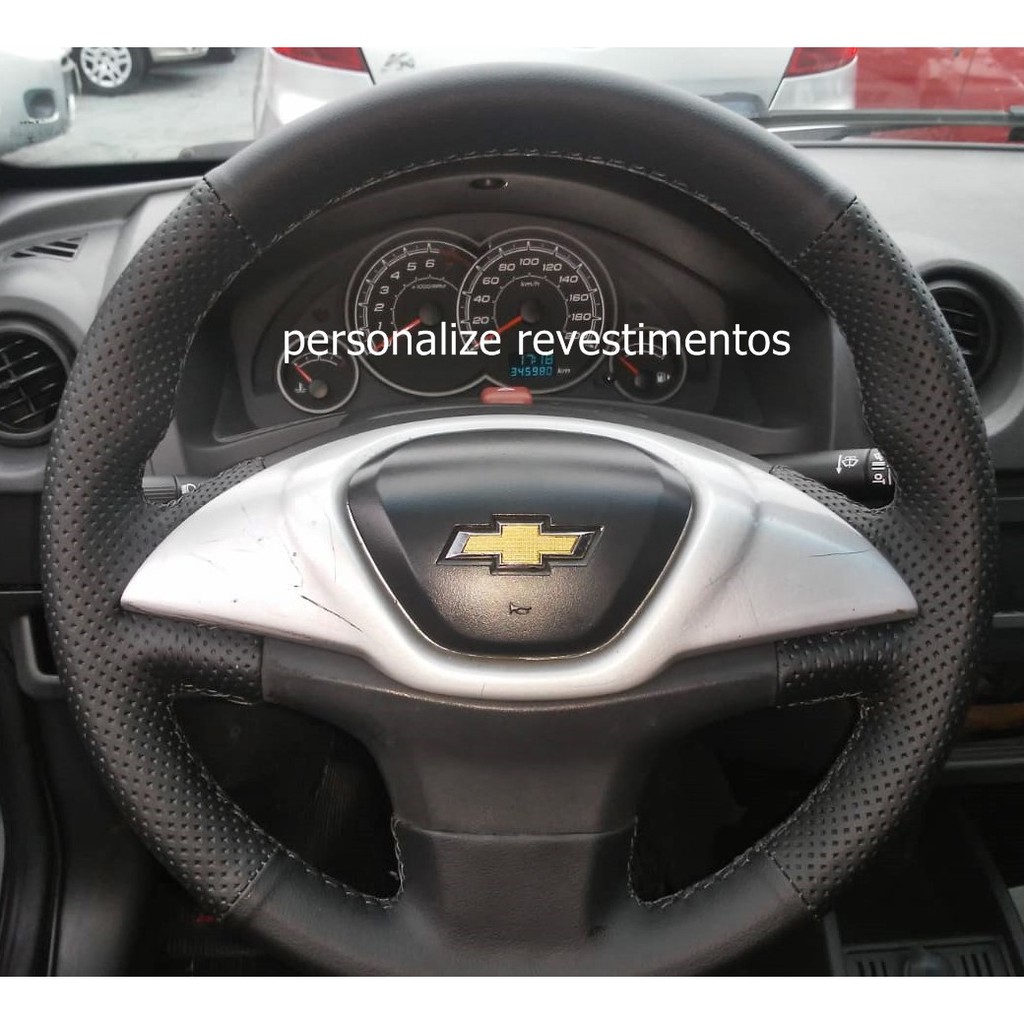 Capa De Volante Costurada Chevrolet Celta/ Prisma 2012+