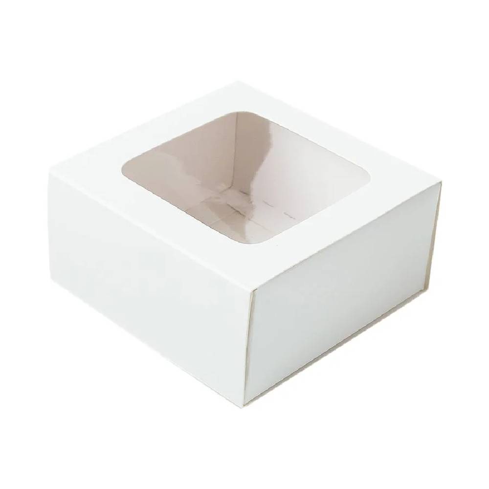 Caixa Gaveta Visor Nº1 - 8x8x4cm Branca 10un - Assk Rizzo
