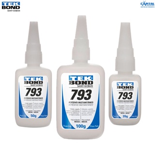 Cola Adesivo Instantânea Tek Bond 793 em Oferta na Shopee