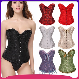 Cropped Feminino Roupa Íntima De Cor Sexy Gótico Espartilho Feminino Renda Corpo Cintura Plus Size Espartilhos Cinto Emagrecedor Formadores Pretos Treinador
