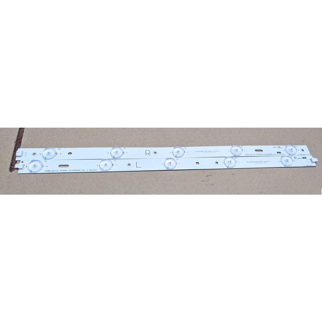 Par Barras Led Philips 39pfl3008d/78 Tpv3922r 00.p1b02ga01 §