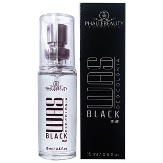 Deo Colônia Masculina WAS Black Man 15ml PhálleBeauty