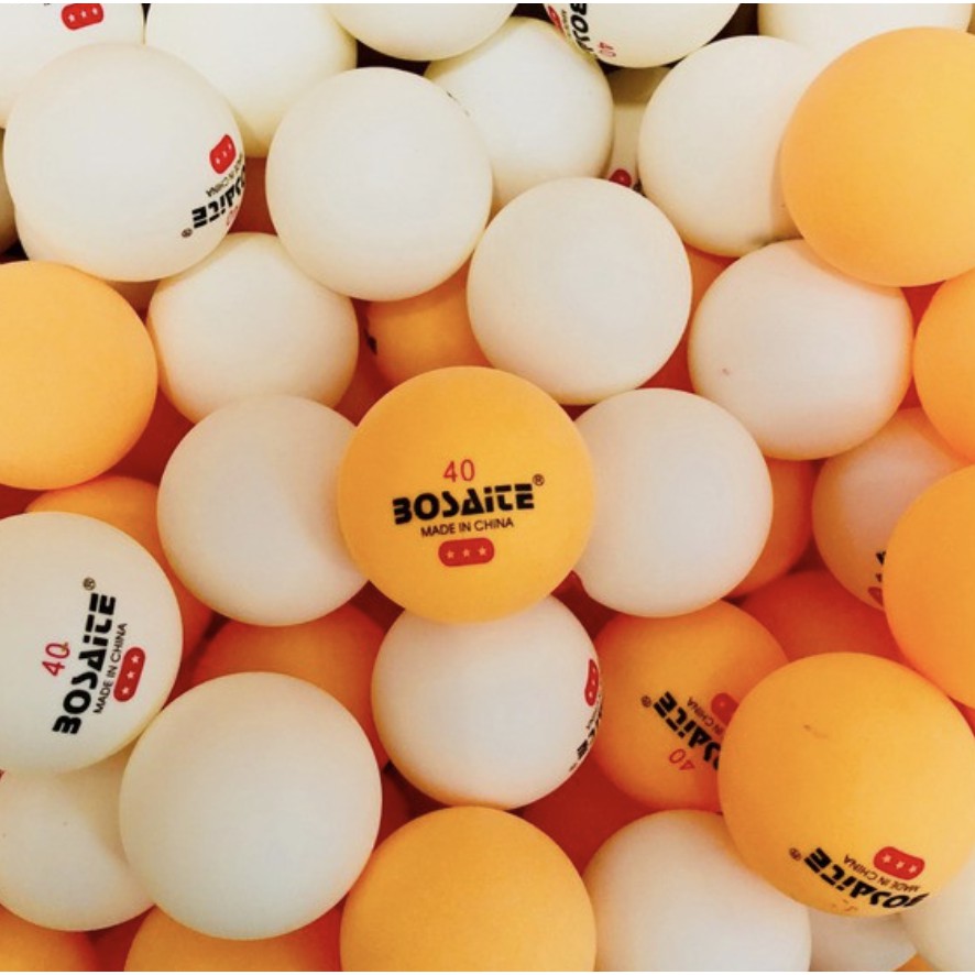 30 Bola Tênis Ping Pong Bosaice 3 Estrelas Alto Qualidade