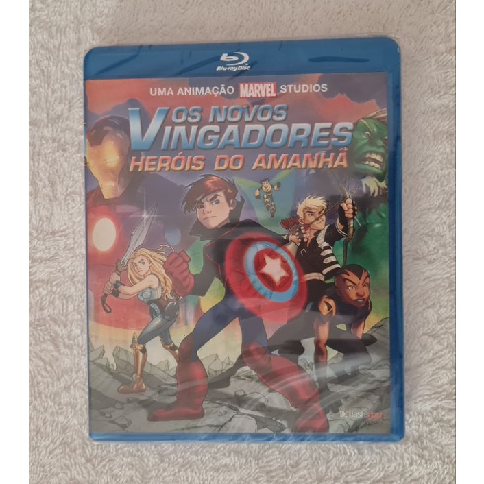 Blu-Ray Os Novos Vingadores Heróis Do Amanhã