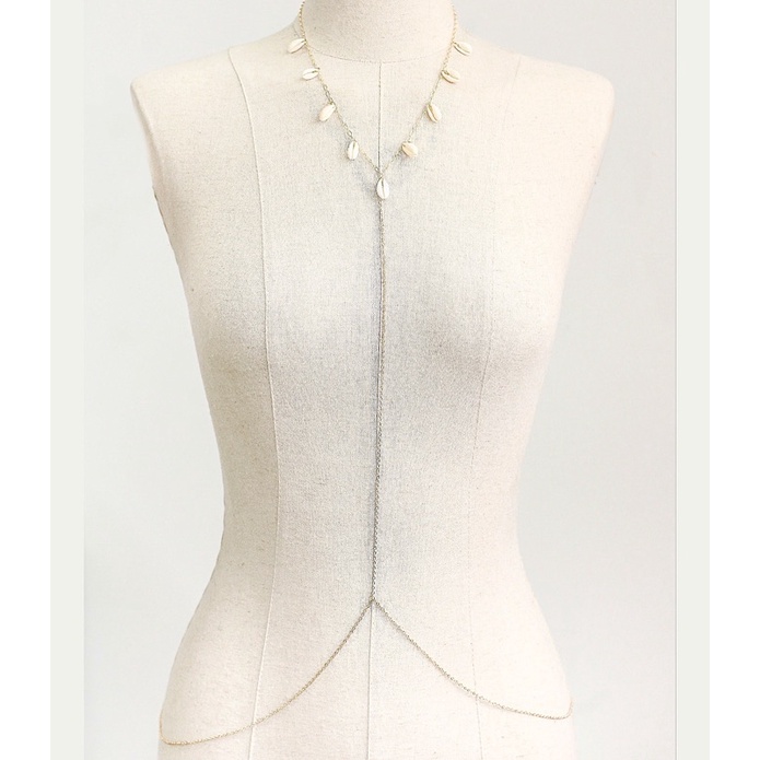 colar feminino body chain