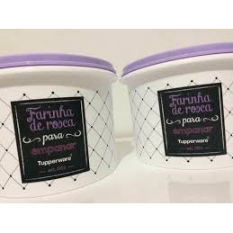 Tupper caixa Farinha de rosca bistrô 500 gr Tupperware