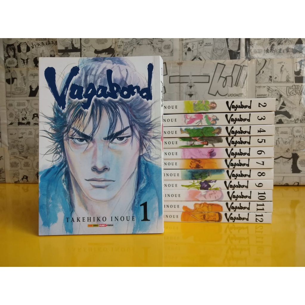 Vagabond Vol. 01 ao 37 LEIA A DESCRIÇÃO!!! Escorrega o Preço