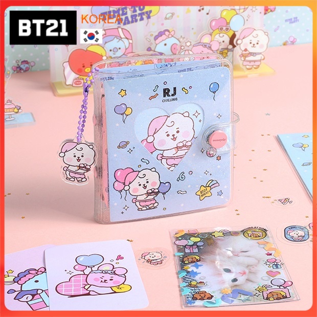 BT21 3rring Coletar Livro Festa , Offical Monopoly , BTS (BANGTAN) Produtos , Álbum De Fotos , Fichário Fotocard