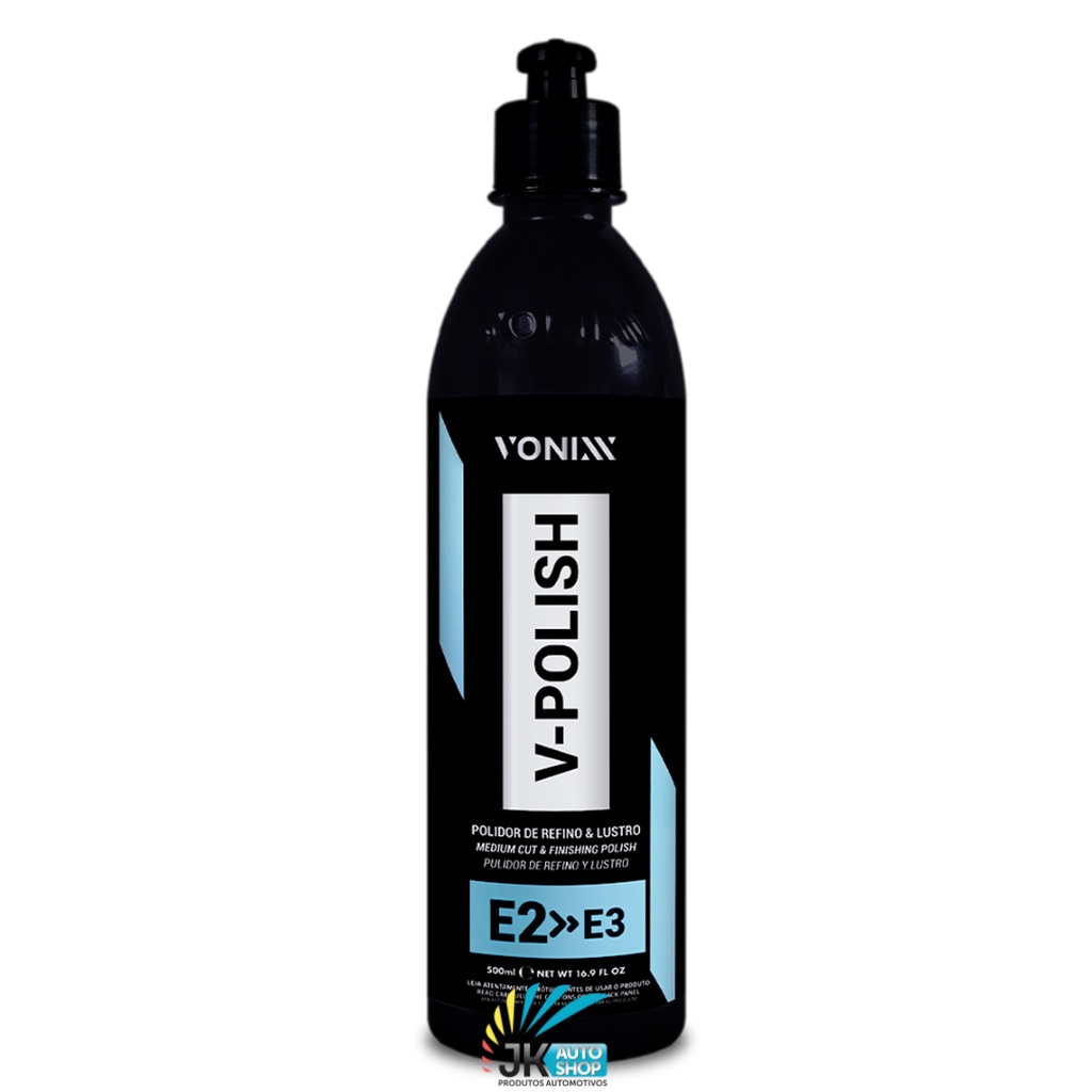 V-Polish Polidor de Refino e Lustro Automotivo 500ml Vonixx