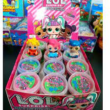 Slime com Boneca Surprise lembrancinha