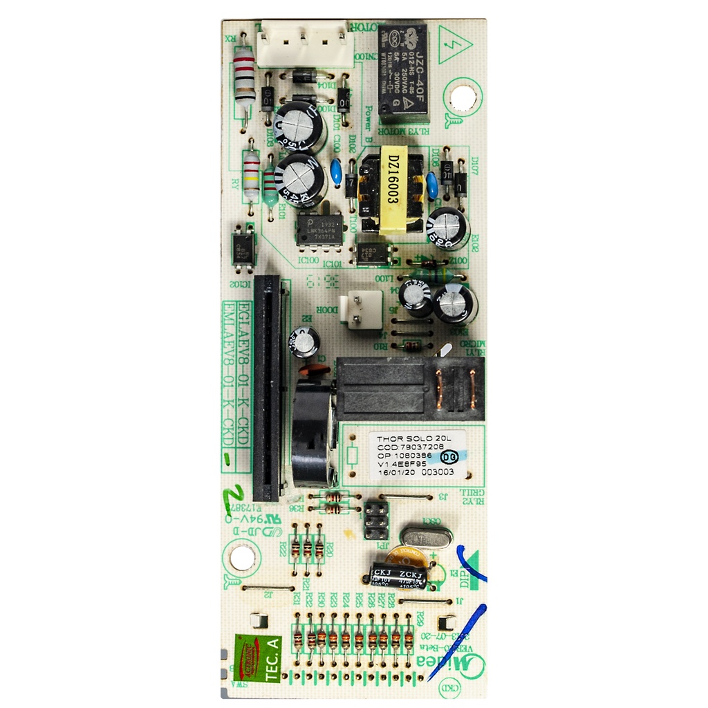 Placa Microondas Midea 20 LITROS 94v-0 E170968 E173873