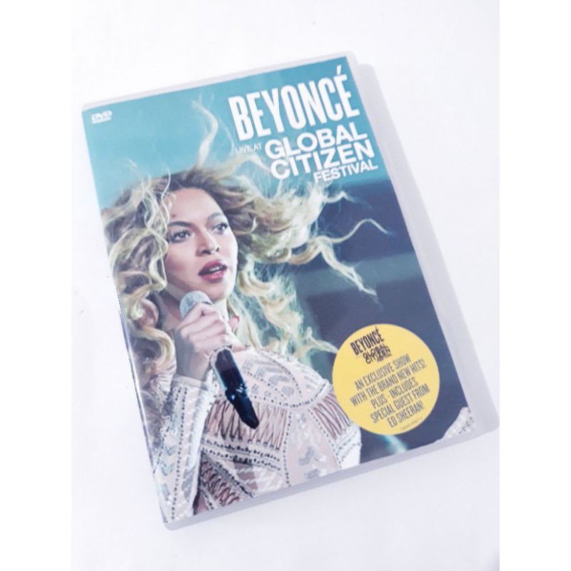 DVD Beyonce Live At Global Citizen Festival | Shopee Brasil