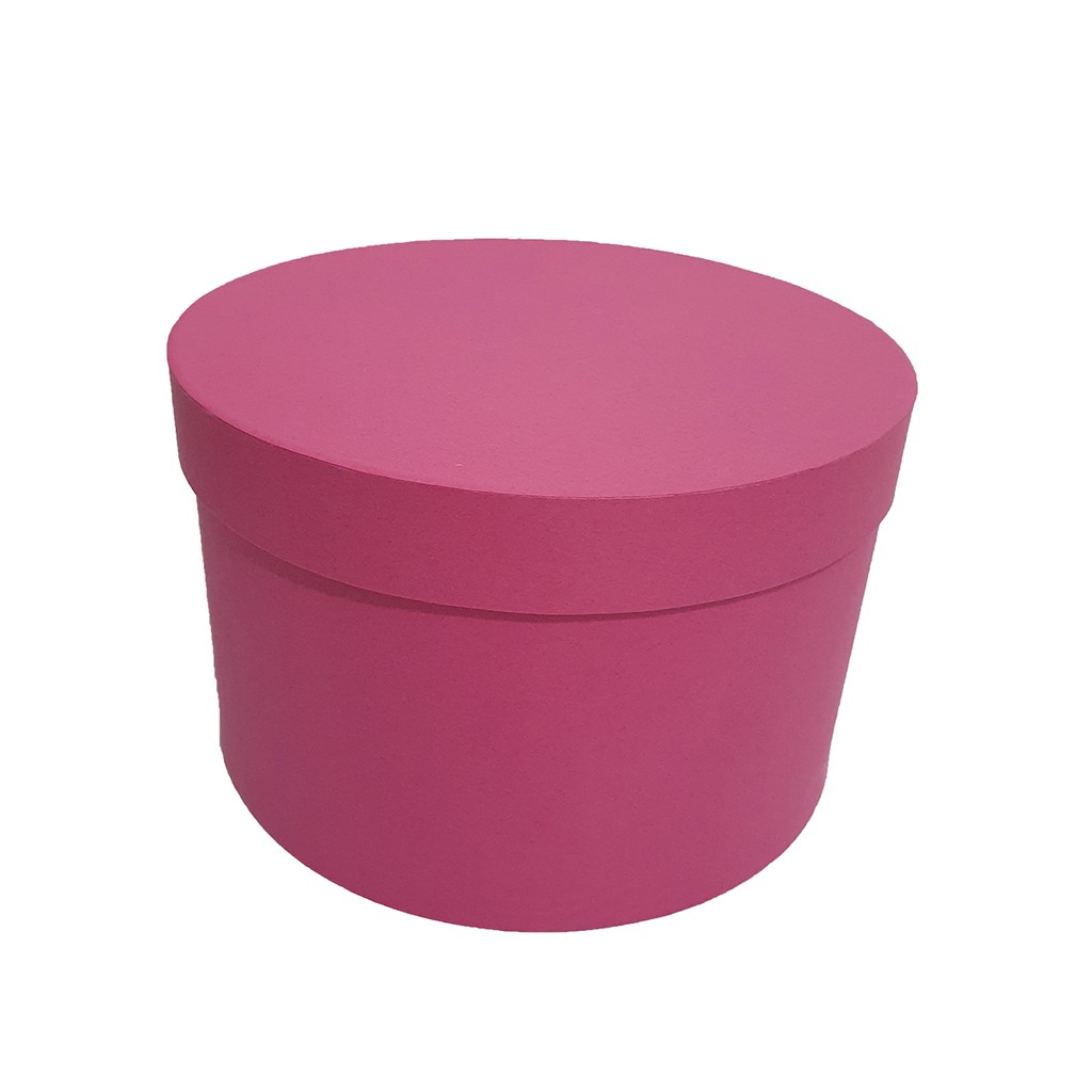 Caixa de Presente diametro de 20x13 cartonada papelão rígido redonda  box de luxo para flores