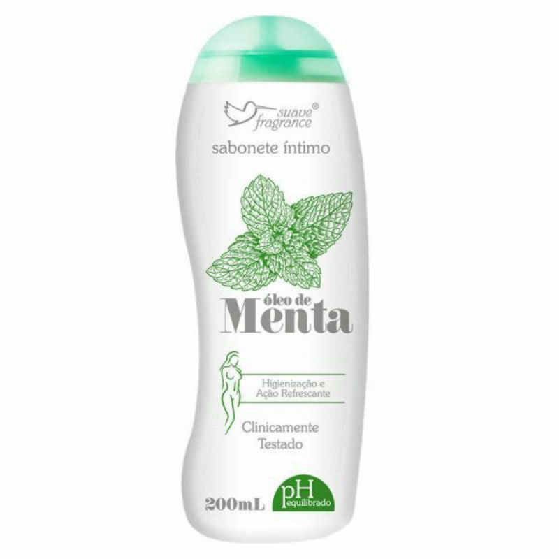 Sabonete íntimo suave fragance