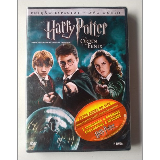 DVD Duplo - Harry Potter E A Ordem da Fênix (Novo - Lacrado) Edição Especial