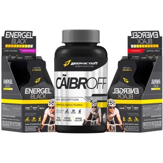 Cãibroff 60 Caps + 2x Energel Black 20 Sachês Bodyaction