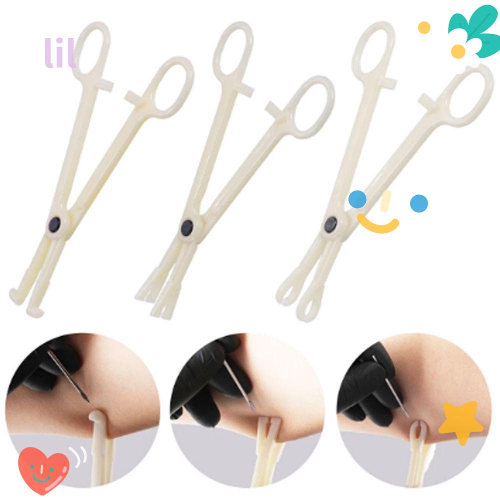 LIL Pinça Profissional Body Piercing Ferramenta De Punção/Septo Aberta