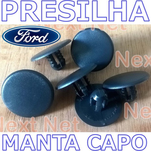 15 Grampo Fixa Manta Anti Ruido Capo Ford Fiesta Ka !7