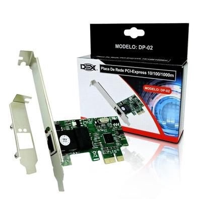 Placa de rede pci-express 10/100/1000
