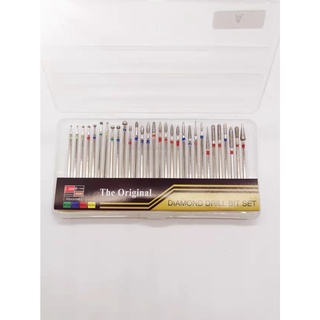 Kit 30 Brocas P/ Motor Elétrico Unha Cerâmica Polidora Broca
