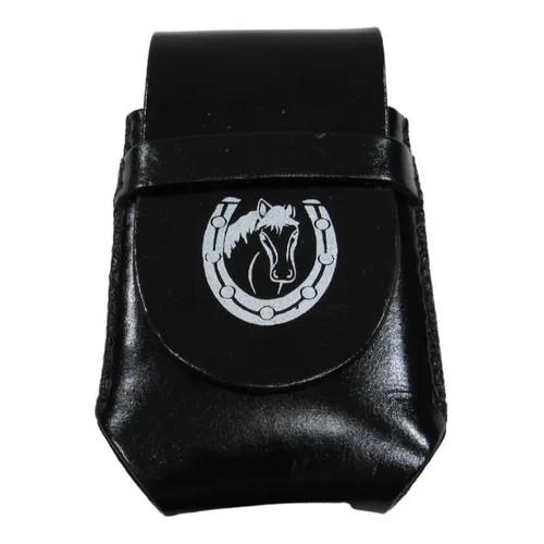 Capinha Preta Para Celular E Smartphone De Couro Muladeiro Novidade Especial Confira