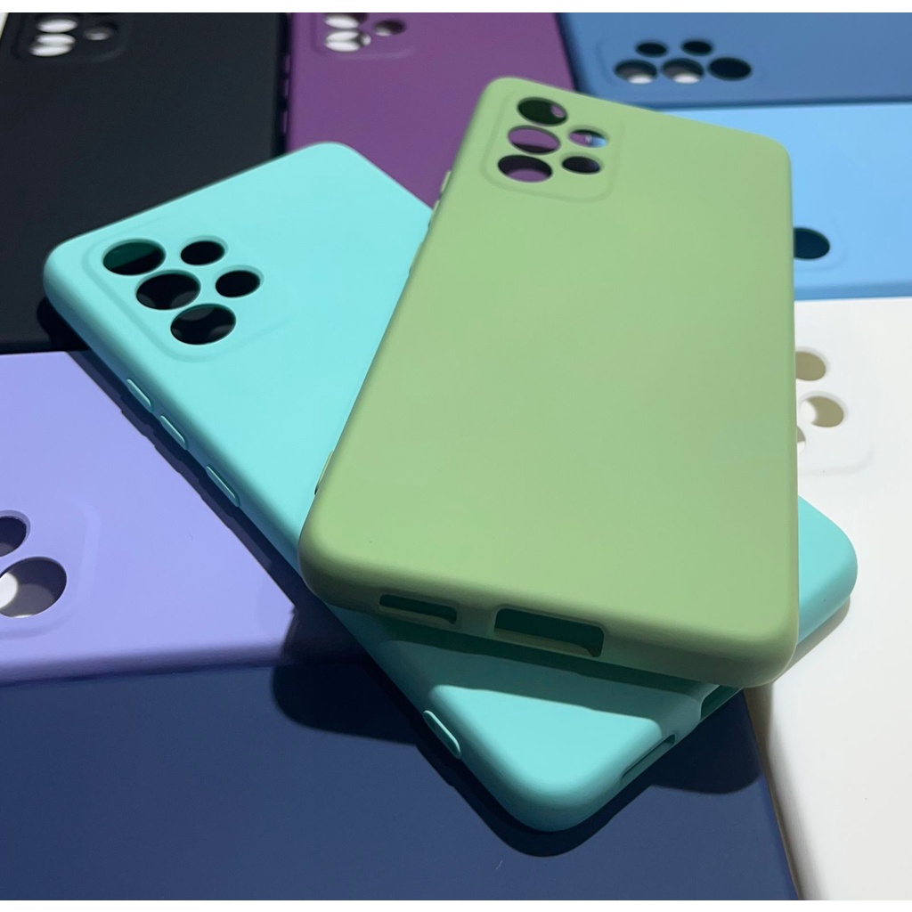 Capa para Samsung Galaxy A53 Silicone Proteção de Câmera Interior Aveludado Macia TPU Premium