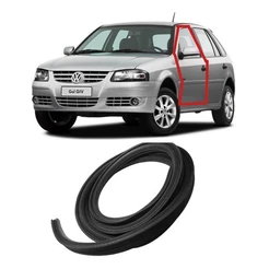 Borracha Porta Gol G4 2006 a 2014 Alta Vedação Premium