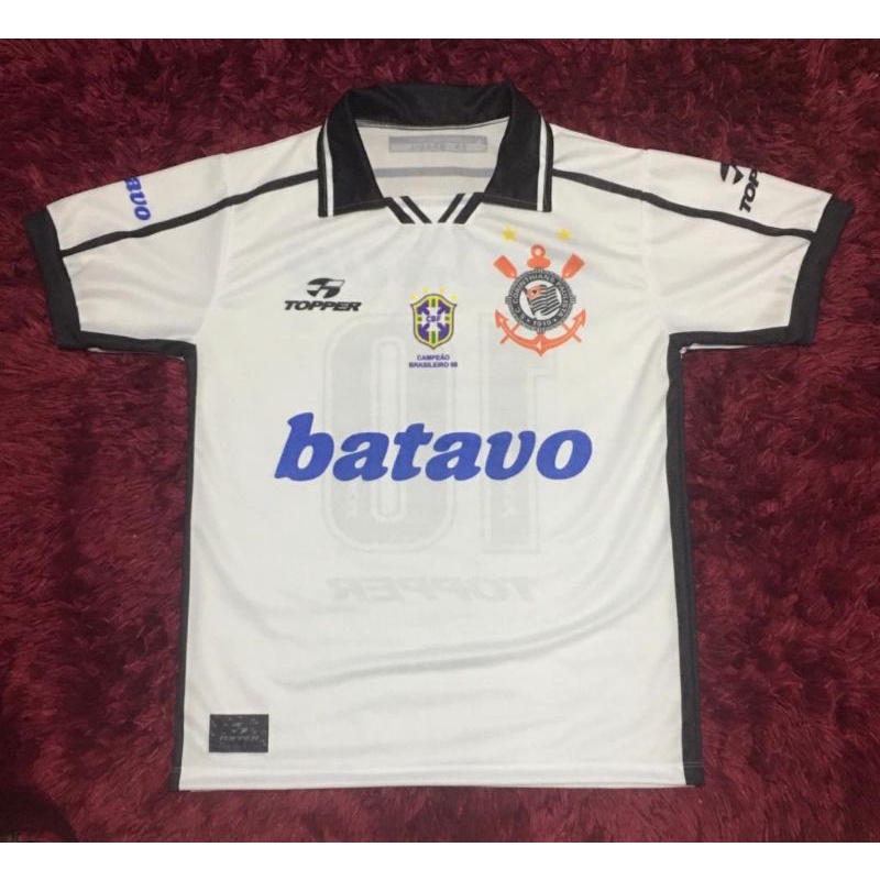 Camisa Retrô Corinthians Batavo 1999 Home - Desconto no Preço