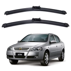 Par Palhetas Limpador Para-brisa Dianteiro GM Chevrolet Astra 1998 A 2013 Kit .