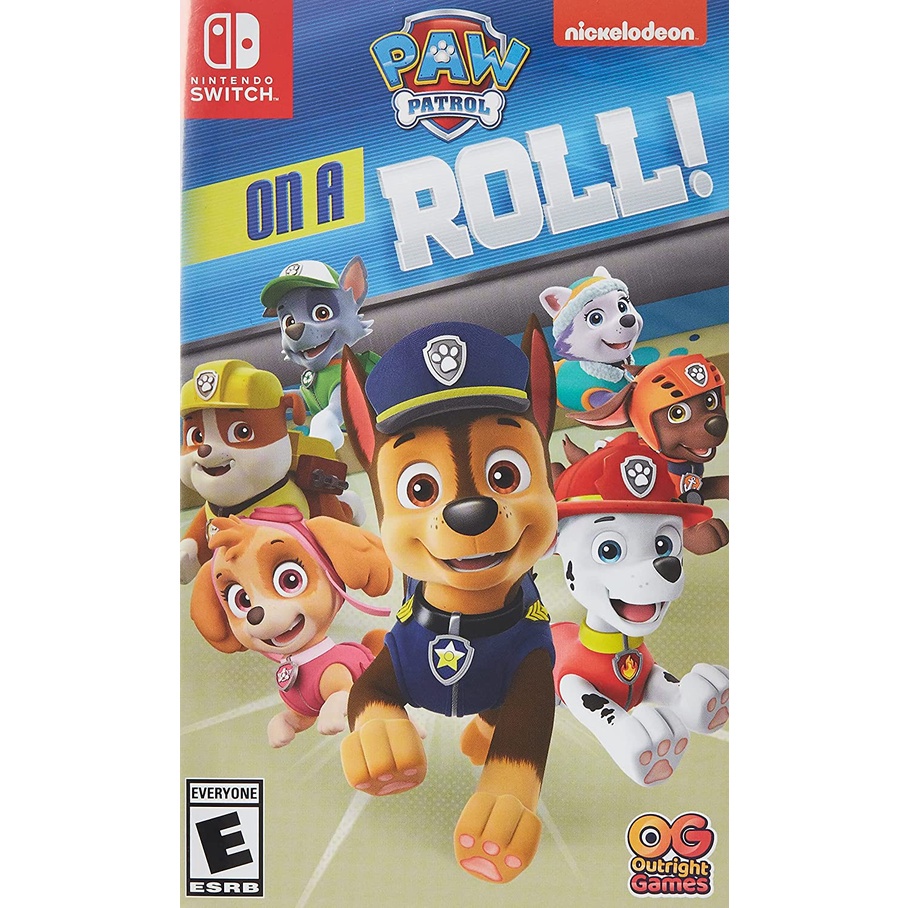 Paw Patrol On A Roll Switch Mídia Física em Oferta na Shopee