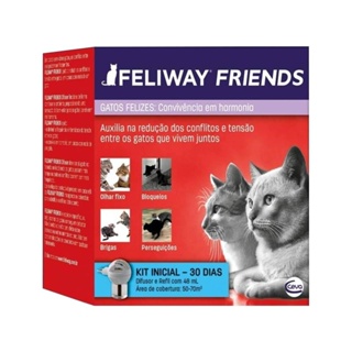 Feliway Friends Difusor Com Refil Ceva - 48ml em Oferta na Shopee
