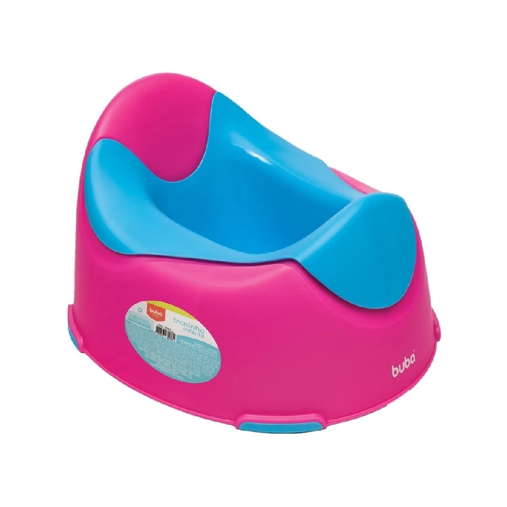 Penico Troninho Rosa E Azul Infantil 08968 - Buba em Oferta na Shopee