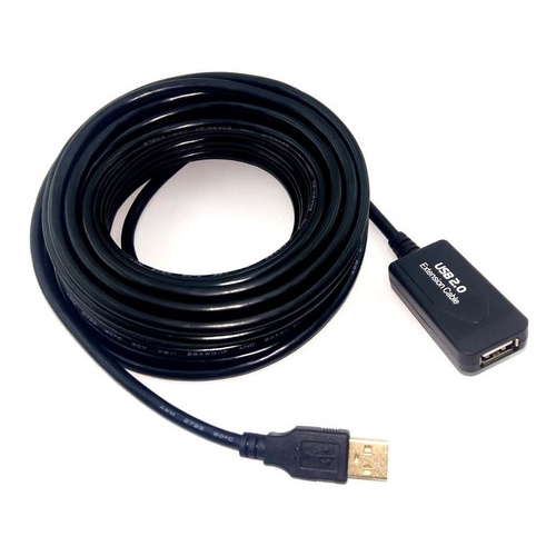 Cabo Extensor Usb 2.0 Ativo 10 Metros Câmera Webcam Extensao
