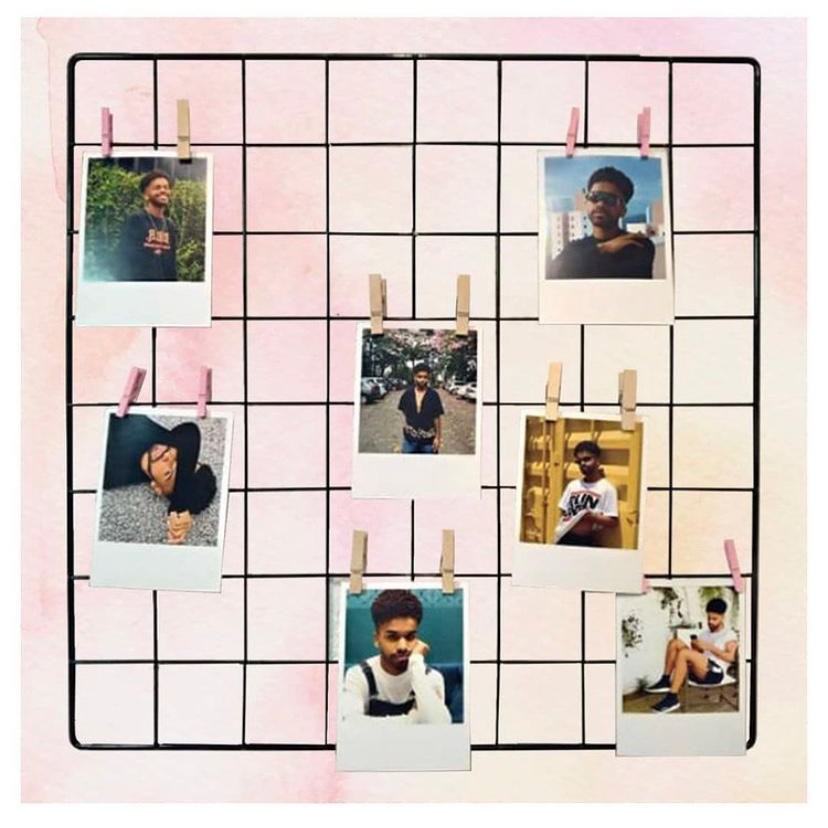 Combo memory board + 10 fotos polaroid e 10 mini prendedores