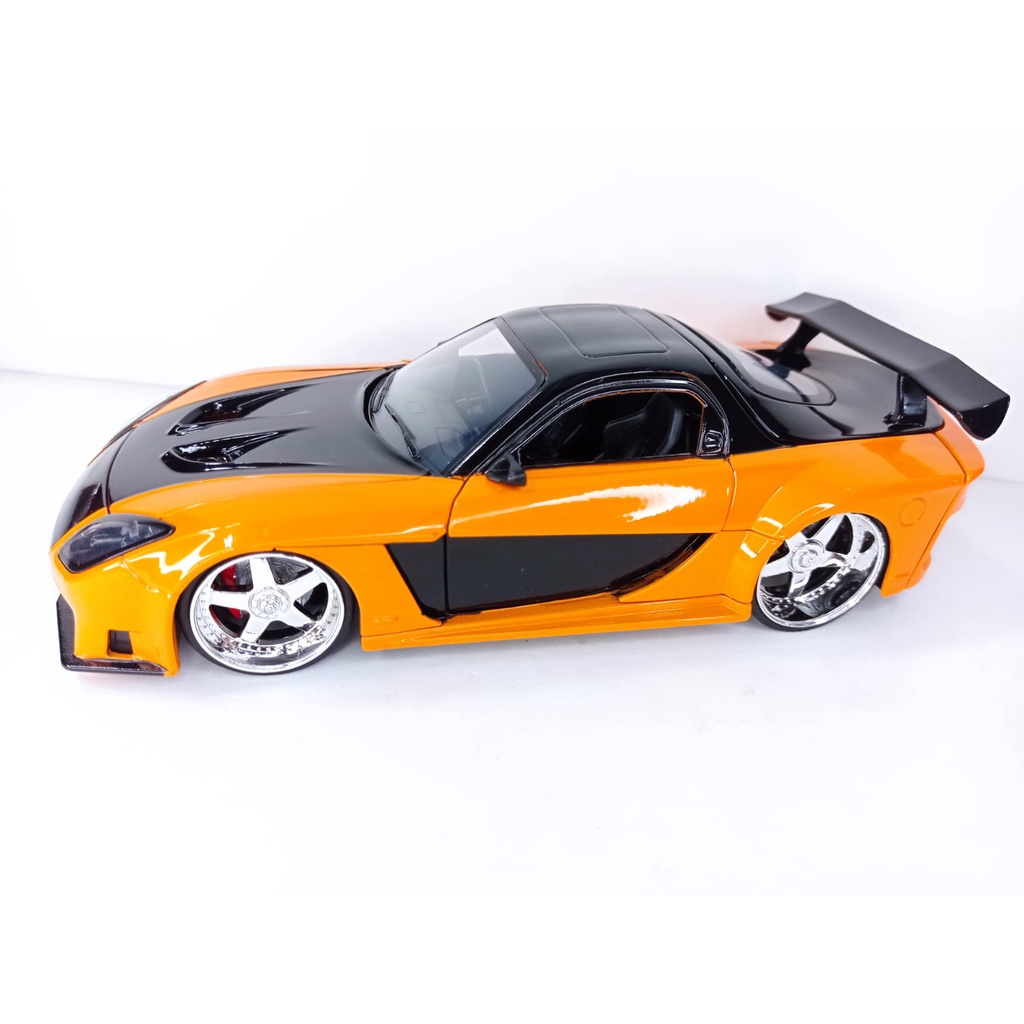 1/24 Mazda Rx-7 Han's Miniatura Velozes E Furiosos Miniatura Colecionável Metals Die Cast.