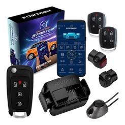 Kit Alarme Positron PX360BT Starter Universal + Chave Canivete PX80