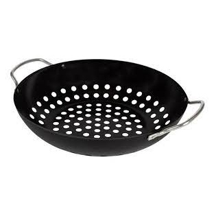 Frigideira Wok Antiaderente  Para Grelhar