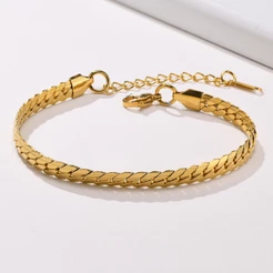 Vnox Homens Elegantes 6MM Pulseira Cadeia Bali Foxtail , Aço Inoxidável Ajustável Chain Link Pulseiras Jóias Para Masculino