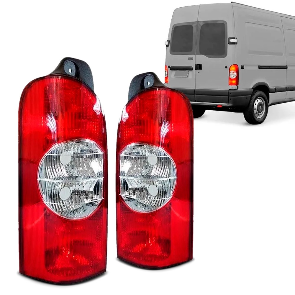 Lanterna Traseira Master 2007 2008 2009 2010 2011 2012 Bicolor