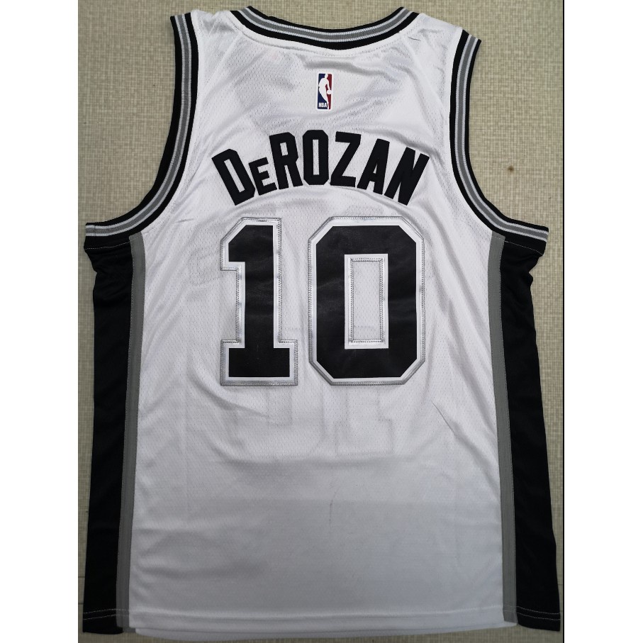 10 Jersey Uniformes de Baloncesto para Adultos Spurs DeRozan No LXMR Star camisetas-C1-Large 