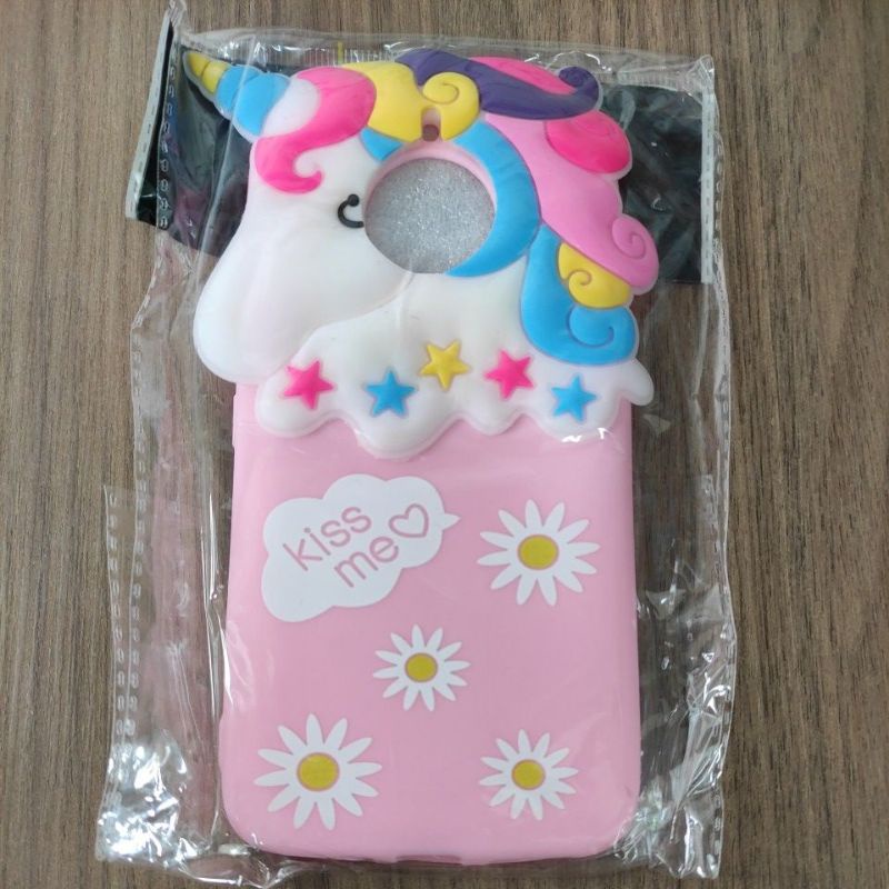 Capa de celular Moto ** G5S  ** - Infantil  Unicórnio