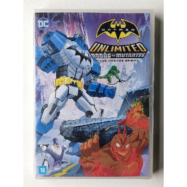 Dvd Batman Unlimited - Robôs vs Mutantes - Original Lacrado