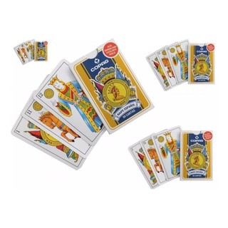2 Baralhos Para Truco Escova Bisca - Copag Espanhol