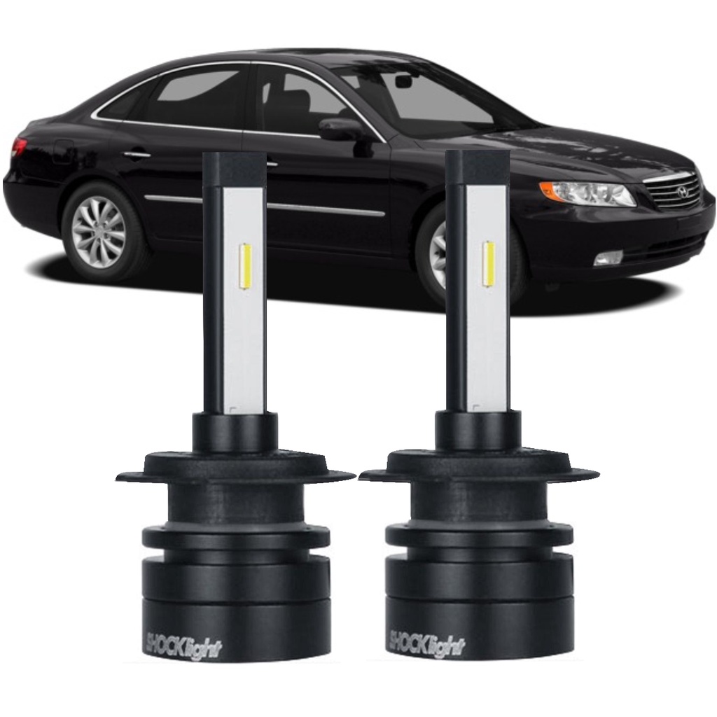 Lâmpadas Azera 2007 2008 2009 2010 2011 Super Led S14 Farol Alto