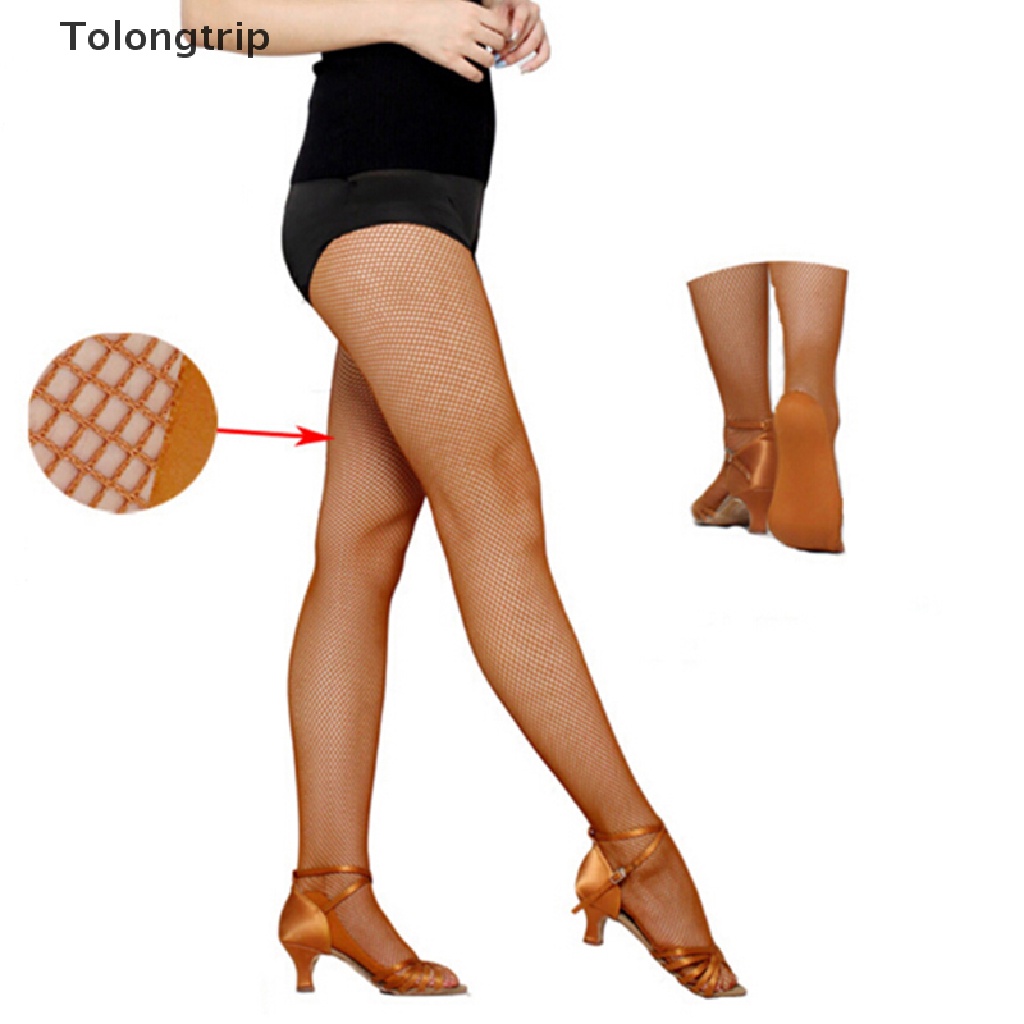 Tolongtrip Meia Arrastão / Meia Arrastão Resistente Ao Uso Super Resistente Para Dança Latina / Dança