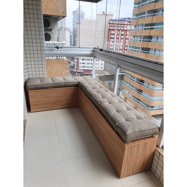 Almofada futon 1,70x40 em Oferta na Shopee