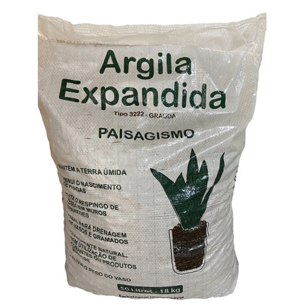 Argila Expandida 18KG / 50 LITROS - 3222 - CINEXPAN