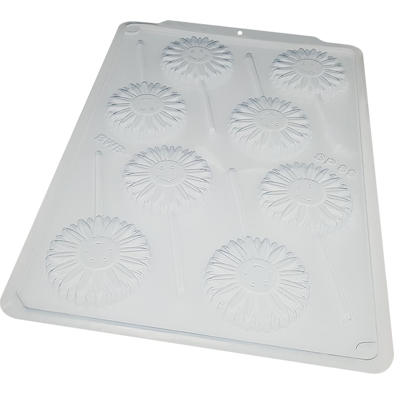 1~5 Forma BWB Simples Semiprofissional, Alto Rendimento Doces Finos Chocolates - SP Pirulito Girassol em Oferta na Shopee