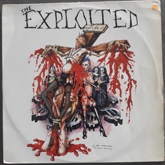 LP The Exploited – Jesus Is Dead 1987