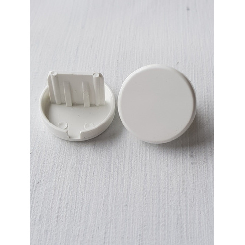 Peças 01 Par Tampa Para Base Redonda Para Cortina Rolo!!! em Oferta na Shopee